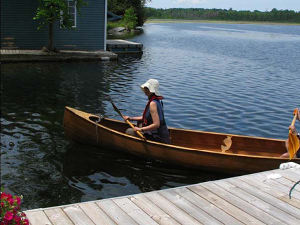 Canoeing  on the Trent River 1